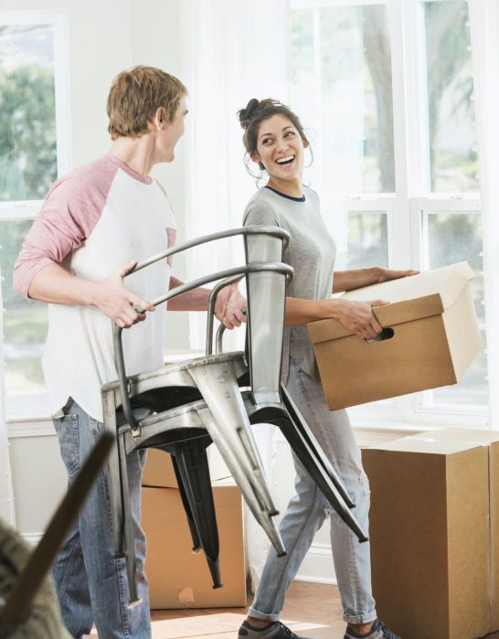 couple moving