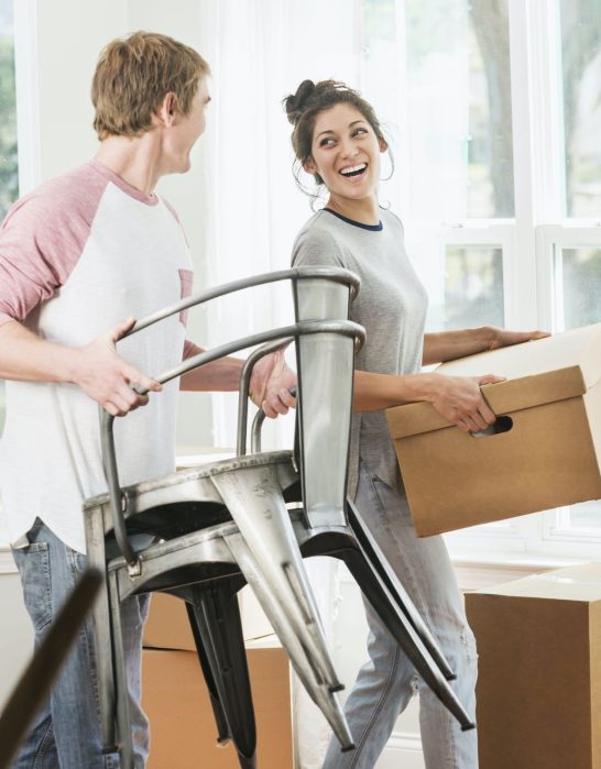 couple moving
