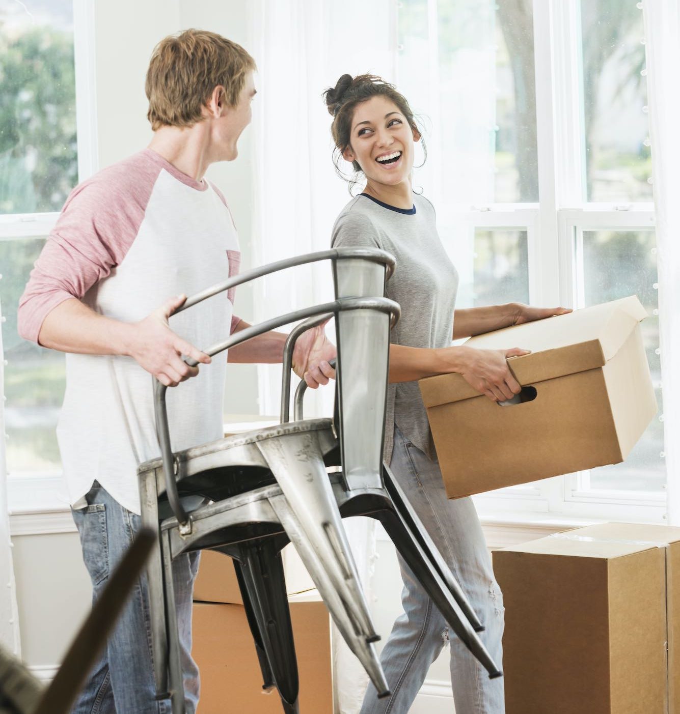 couple moving