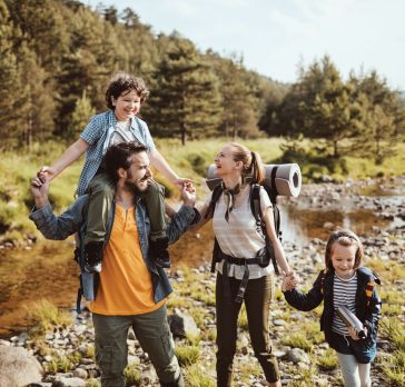 Family Outdoors Hiking